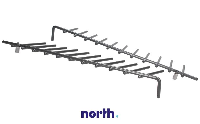 Grzebień kosza górnego na naczynia do zmywarki Siemens SN65L033EU/46,2
