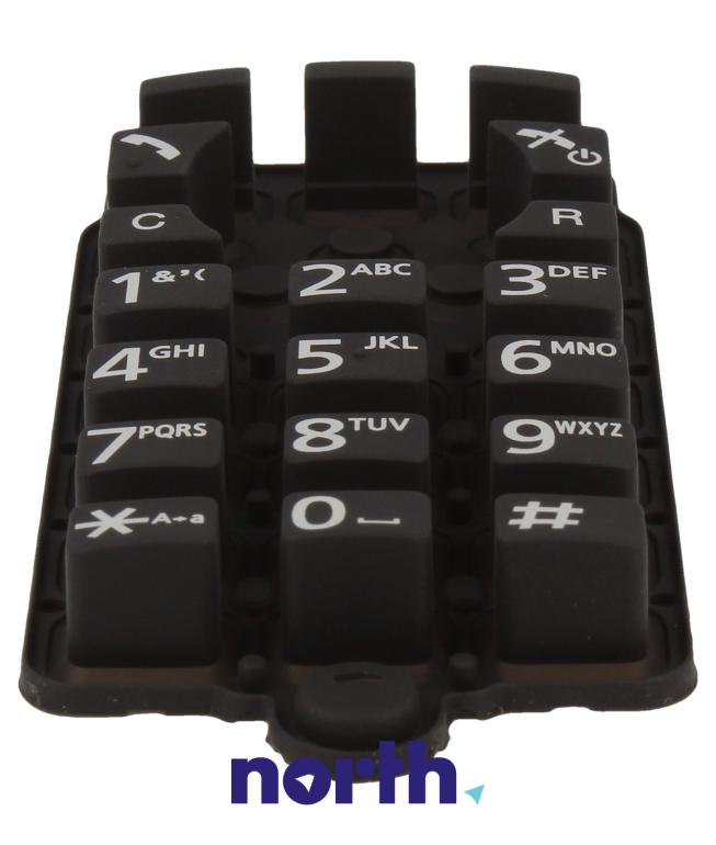 Klawiatura do telefonu bezprzewodowego do Panasonic KX-TG1711PDB,4