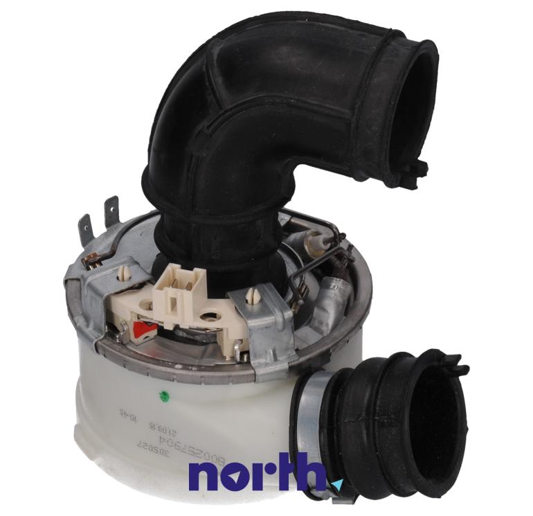 Grzałka pompy myjącej do zmywarki do Whirlpool WSFO3O23PF,4