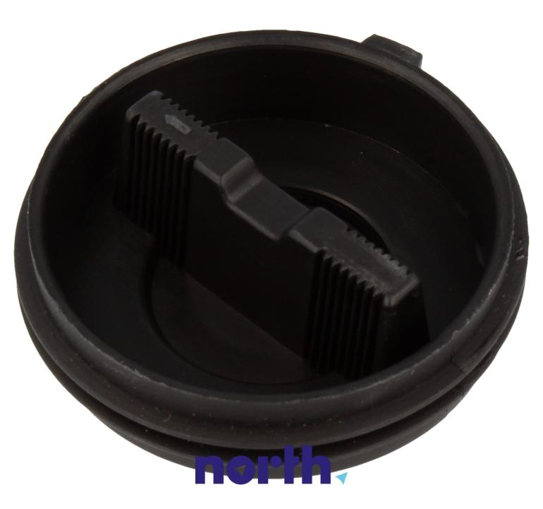Korek filtra pompy odpływowej do pralki Samsung WF-F1061GW,0