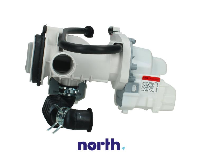 Pompa odpływowa kompletna do pralki WF70F5E5W2X/EO (Samsung),5