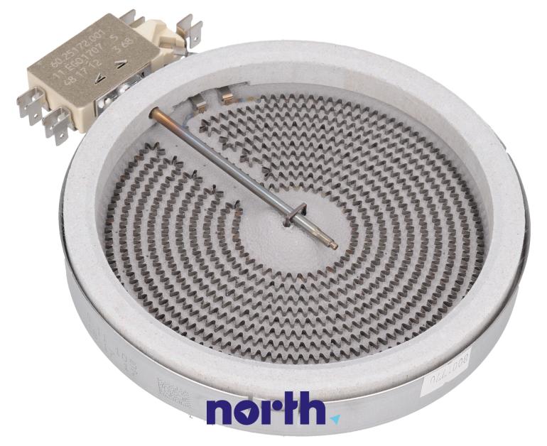 Małe pole grzejne do płyty grzewczej do Amica BK0200,0
