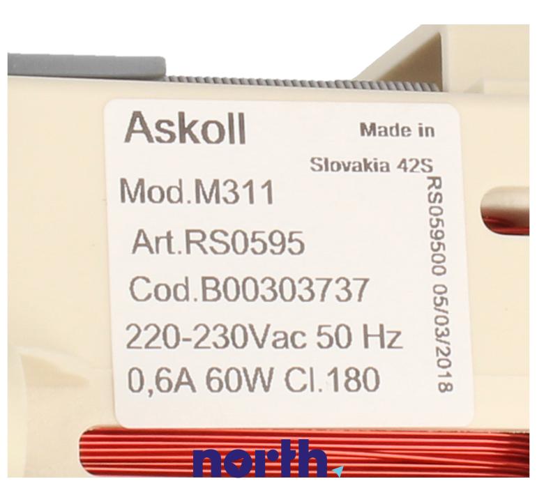 Pompa myjąca z turbiną do zmywarki Hotpoint Ariston ELTB4B019EU,3