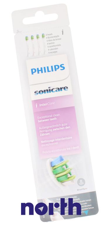 Końcówki Sonicare (4szt.) InterCare HX900410 do szczoteczki do zębów Philips HX6932/10,4