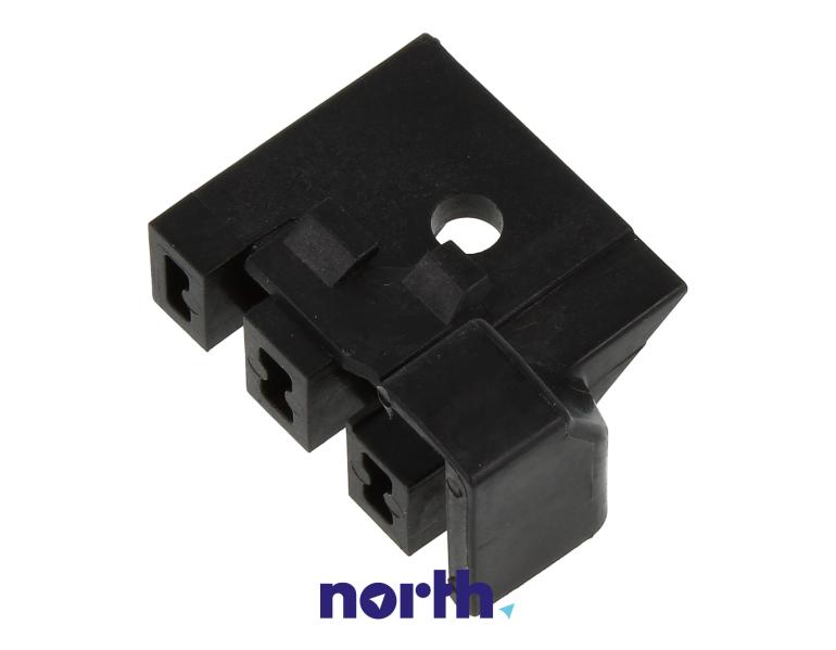 Uchwyt szyby drzwi lewy do kuchenki Amica 614GCE3.43ZPTSAQ(XL),1