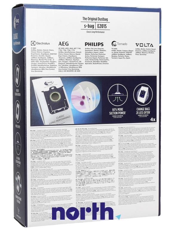 Worki do odkurzacza do Electrolux Z2020,2