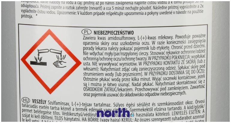 Środek odkamieniający (płyn) do ekspresu do kawy Siemens CT636LES1/04,4