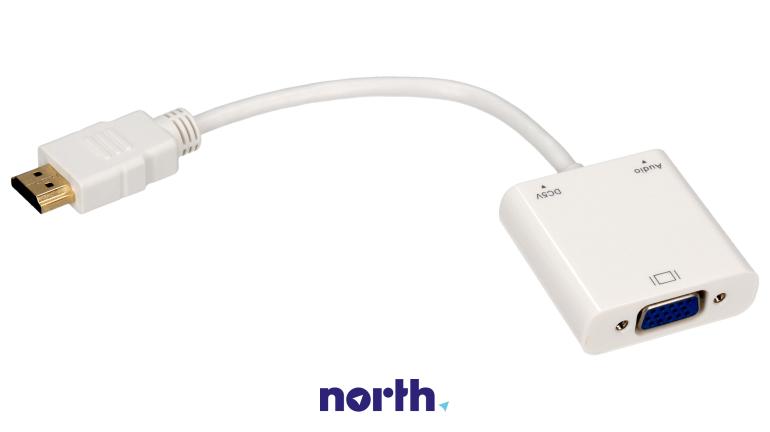 Konwerter HDMI – VGA/Jack 3,5mm stereo do Asus UX410UA,0