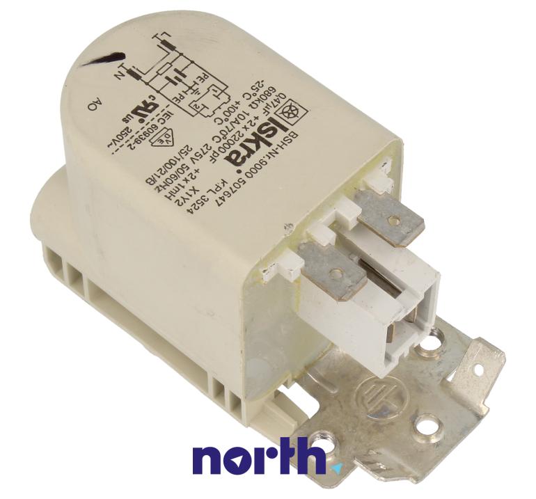Filtr przeciwzakłóceniowy do pralki Siemens WT47Y780NL/15,1
