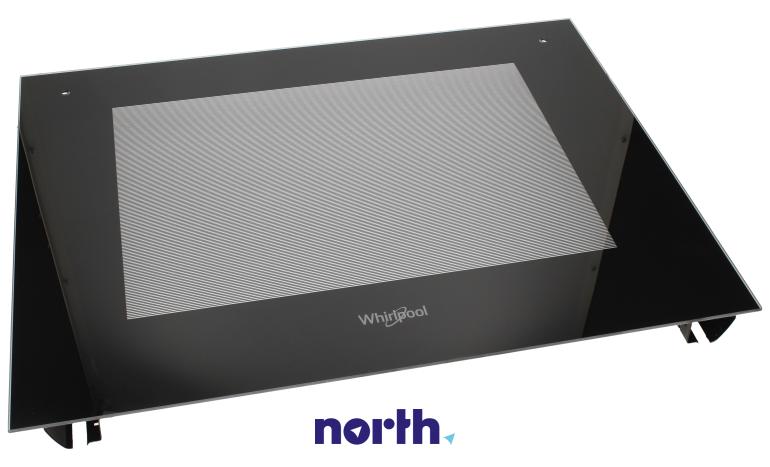 Szyba zewnętrzna drzwi do piekarnika do Whirlpool AKZ 7920 NB,0