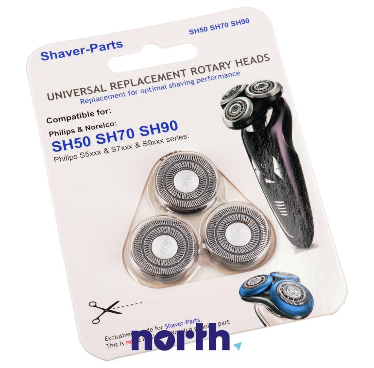 Ostrza 3szt. do golarki do Philips SP9861/13,0