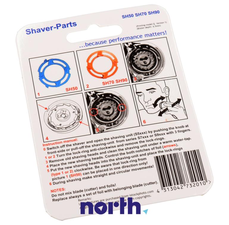 Ostrza 3szt. do golarki do Philips S5070/59,1