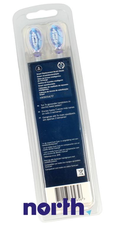 Końcówki Sonicare (4szt.) Premium Gum Care HX905417 do szczoteczki do zębów Philips HX3120/03,5