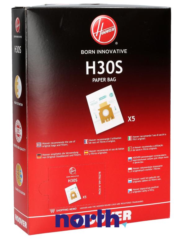 Worki papierowe do odkurzacza do Hoover 1400 SE,2