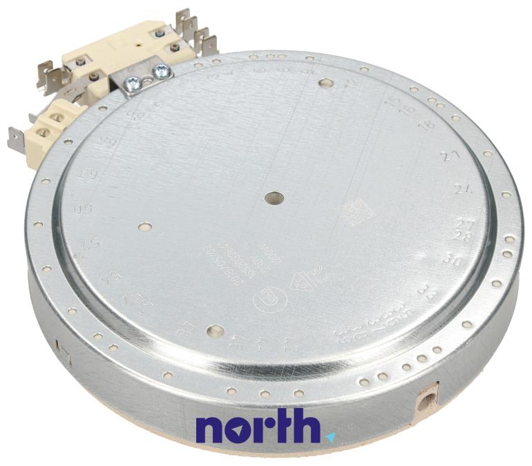 Małe pole grzejne do płyty grzewczej do Gorenje EC6351XC,1