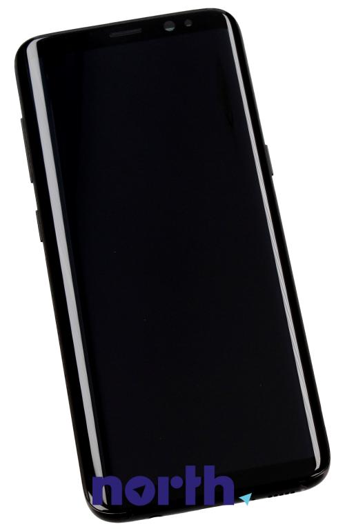 LCD + dotyk, komplet do GALAXY S8 (SM-G950F), czarne SAMSUNG,0