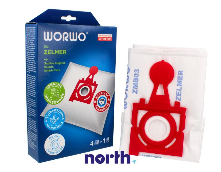 Worki do odkurzacza do Zelmer ZVC162YF/00,0