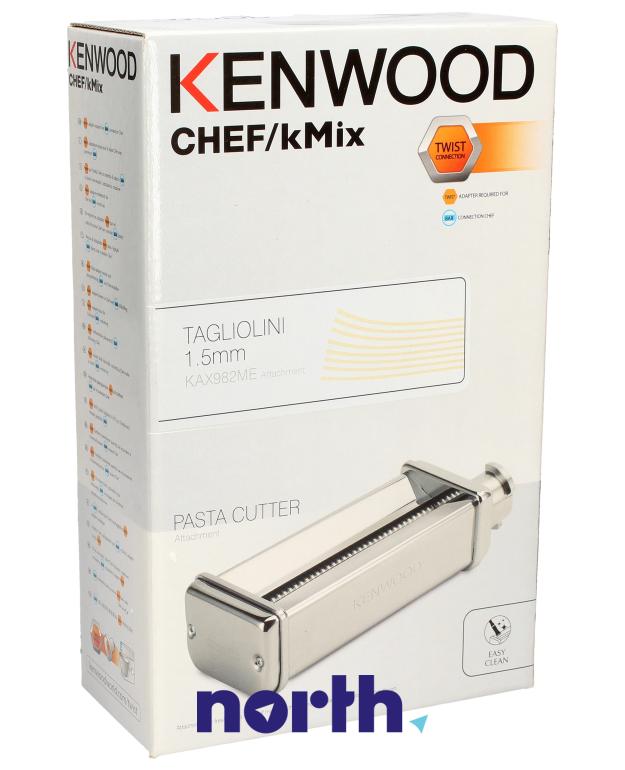 Przystawka do makaronu tagliolini do robota kuchennego do Kenwood KCC9040S,0