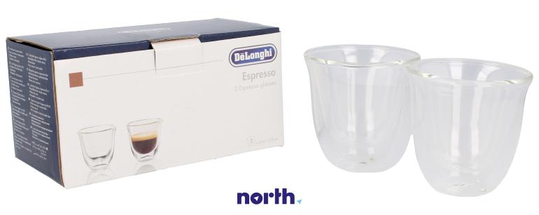 Szklanki do ekspresu na kapsułki DeLonghi EDG 605.W EX:1,0