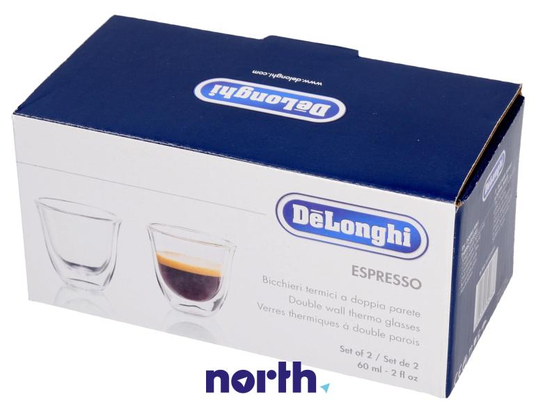 Szklanki do ekspresu na kapsułki DeLonghi EDG 605.W EX:1,2