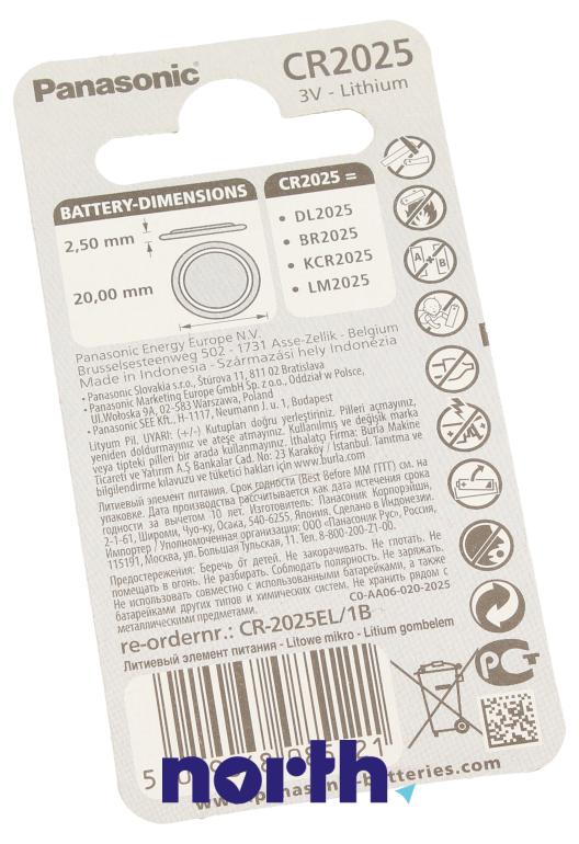 Bateria litowa CR2025 do Samsung VP-DX105,1