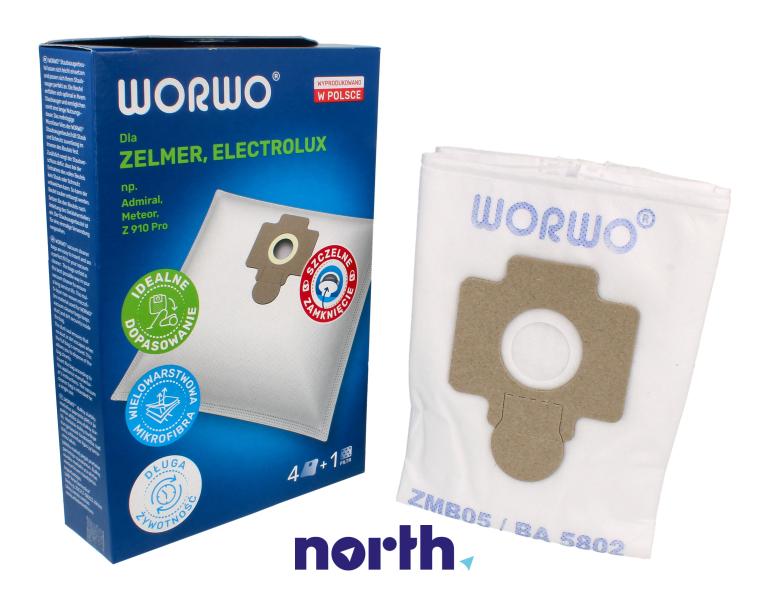 Worki do odkurzacza do Zelmer 1015.5,0
