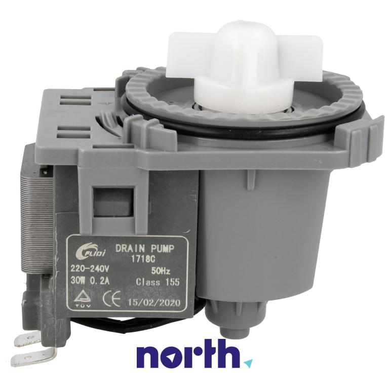 Pompa odpływowa do zmywarki do Samsung DW60M6050BB/EE,4