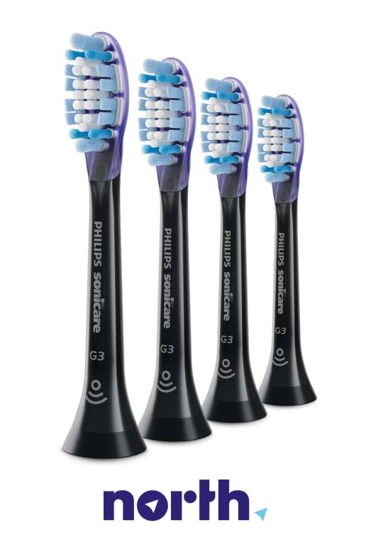 Końcówki Sonicare (4szt.) Premium Gum Care HX905433 do szczoteczki do zębów Philips HX6932/10,0