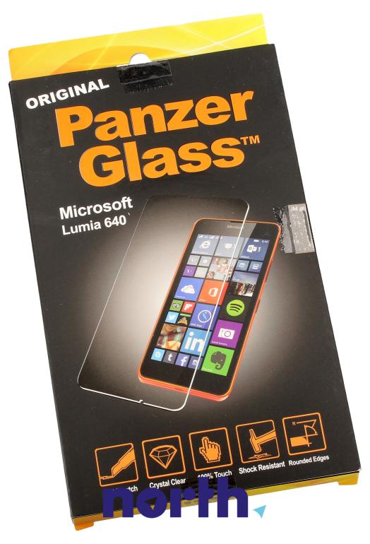 Szkło hartowane Panzer Glass na wyświetlacz do smartfona Microsoft 640 DUAL SIM,0