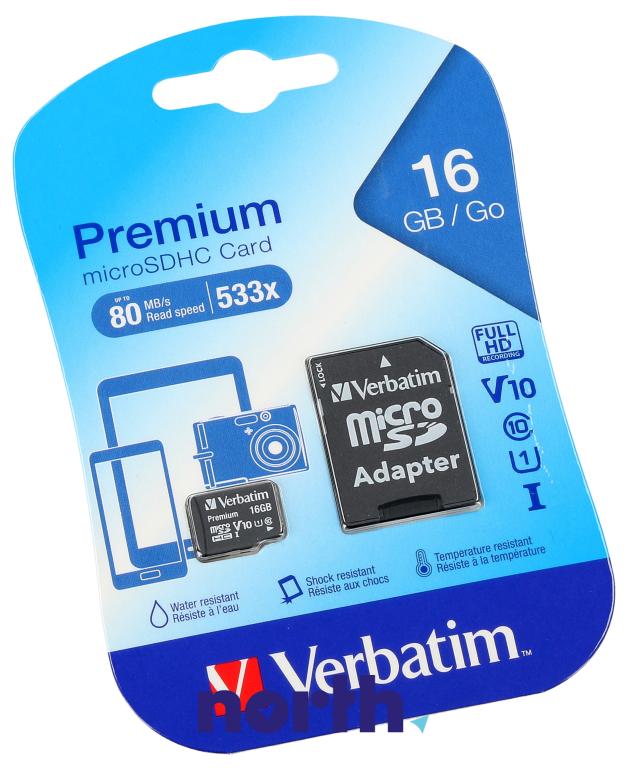 Karta pamięci microsd hc 16GB klasa 10 do smartfona Samsung S2,0