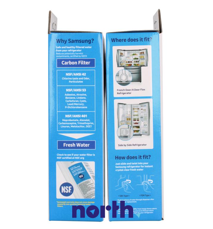 Filtr wody wewnętrzny do lodówki Samsung RH58K6598SL/ES,1