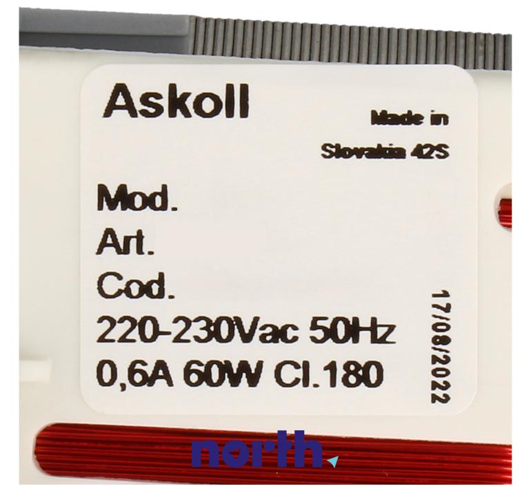Pompa myjąca z turbiną do zmywarki Hotpoint Ariston LSTB6B019EU,5