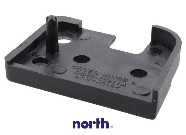 Obudowa zawiasu drzwi do piekarnika do Samsung NV70K2340RB/OL,0