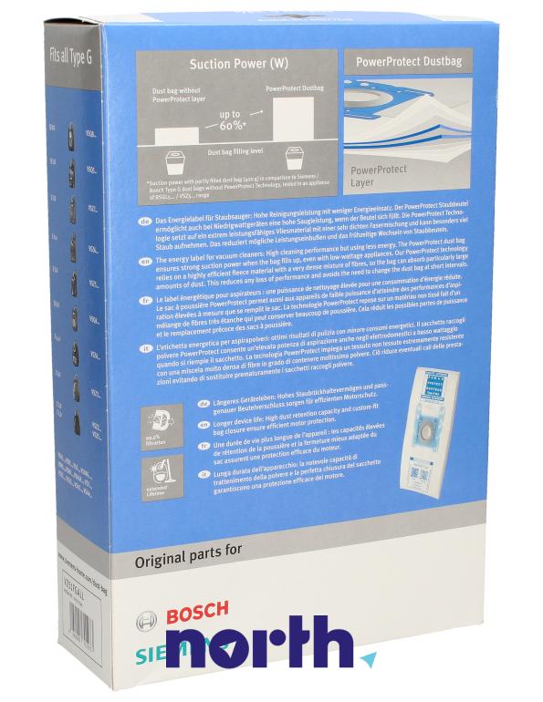 Worki do odkurzacza do Bosch BZGL2A311/01,2