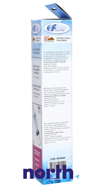 Filtr wody WF004K do Whirlpool 20RI-D4L A,5