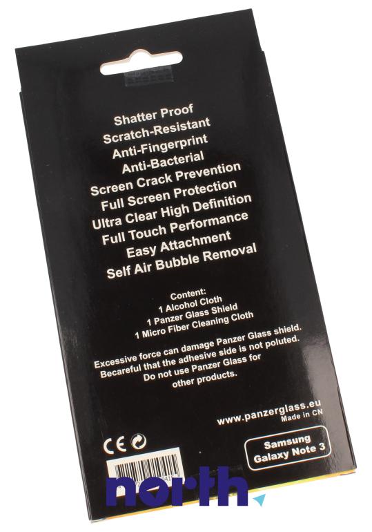 Szkło hartowane Panzer Glass na wyświetlacz do smartfona Samsung Note 3 3G,1