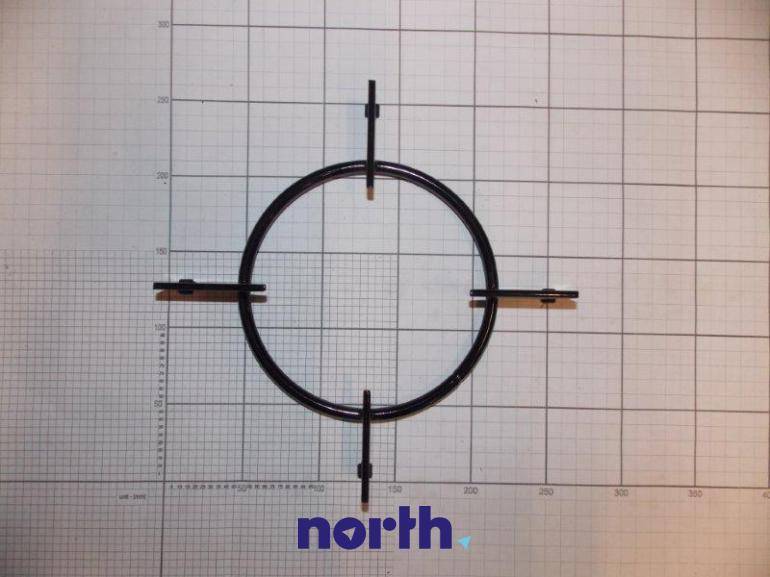 Ruszt na palnik duży do kuchenki Amica GH 0203,0