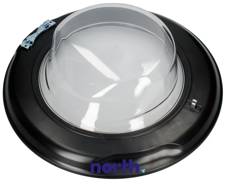 Drzwi przednie z zawiasem do pralki Gorenje WNEI82SDSPL,1