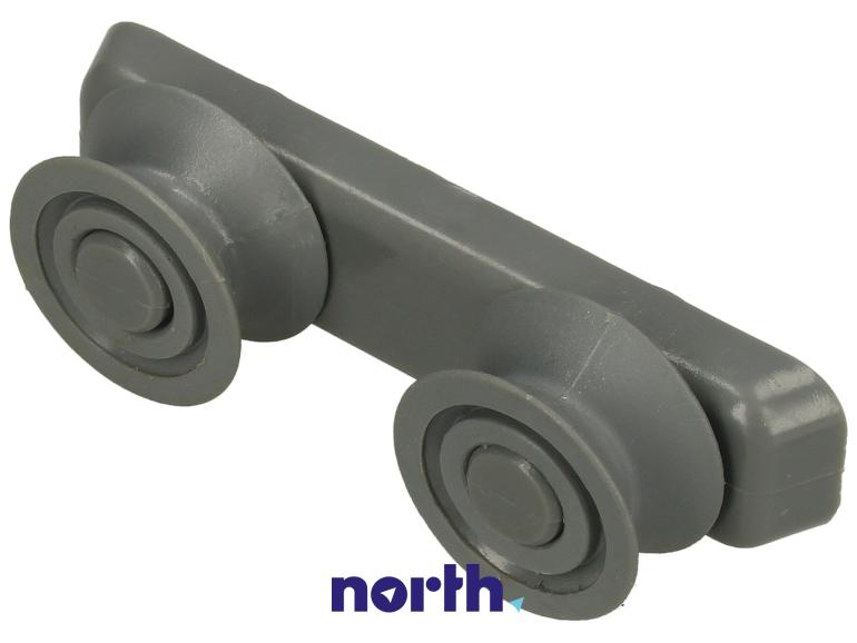 Rolki z uchwytem prowadnicy kosza górnego 1szt. do zmywarki do Candy CST 360L-01,0