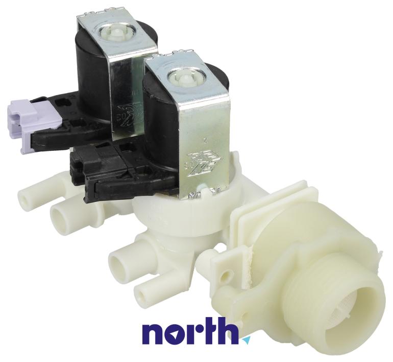 Elektrozawór podwójny do pralki Hotpoint Ariston AWM129EU/E,0