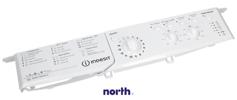 Panel przedni przedni + front szuflady do pralki Indesit IWSC51252CECOPL,0