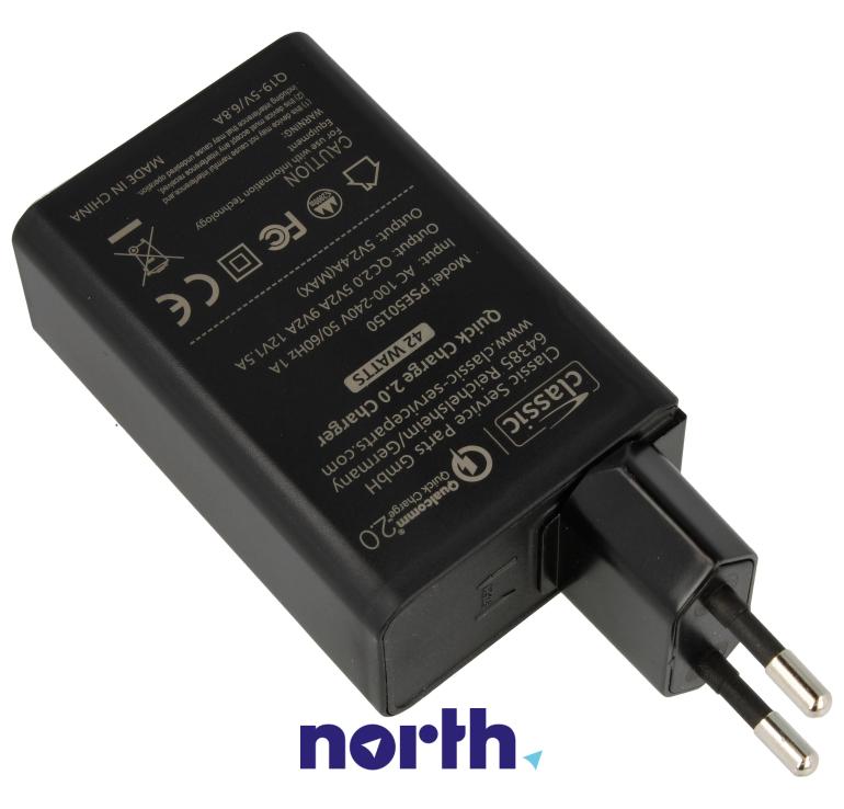 Ładowarka sieciowa z 3 gniazdami USB bez kabla do smartfona do Samsung S6 Edge Plus,1