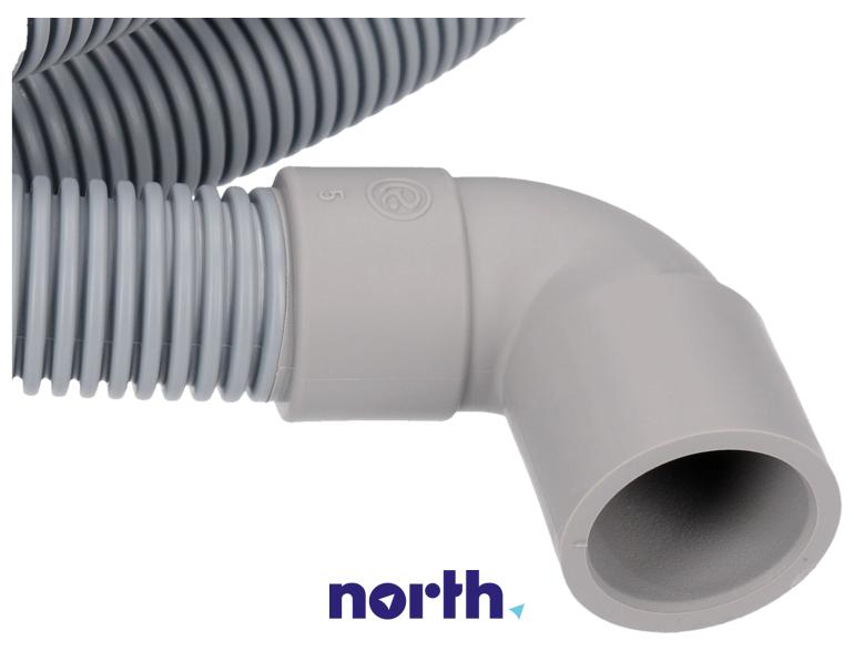 Wąż odpływowy 19x21mm 2.3m do pralki do Hoover WDWT45 485AHC-S,1