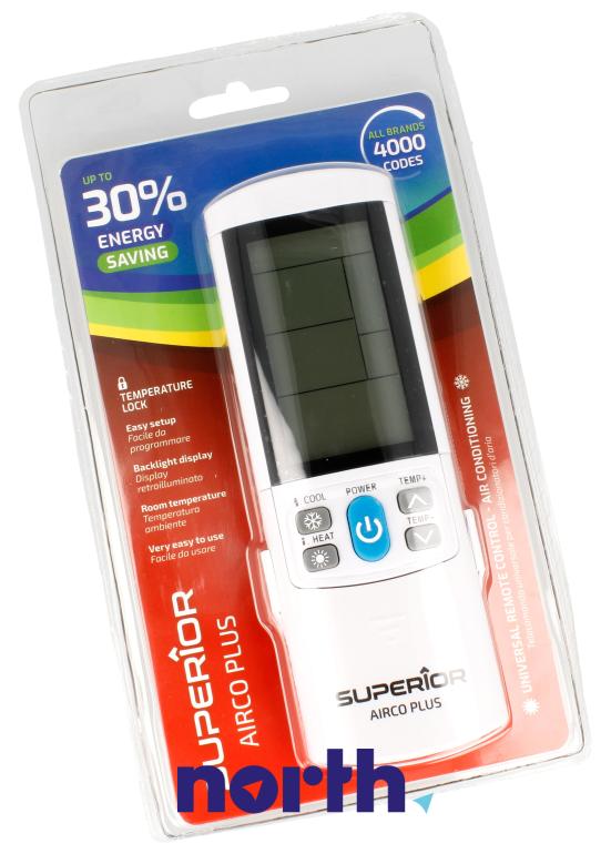 Pilot uniwersalny do klimatyzacji do DeLonghi PAC N81,3