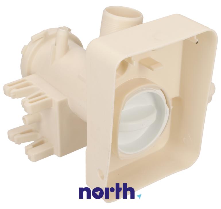 Filtr pompy odpływowej (z obudową) do pralki Electrolux EWF10771W,2
