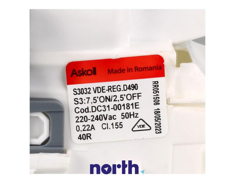 Silnik pompy odpływowej do pralki Samsung WF80F5E0W2W/EO,7