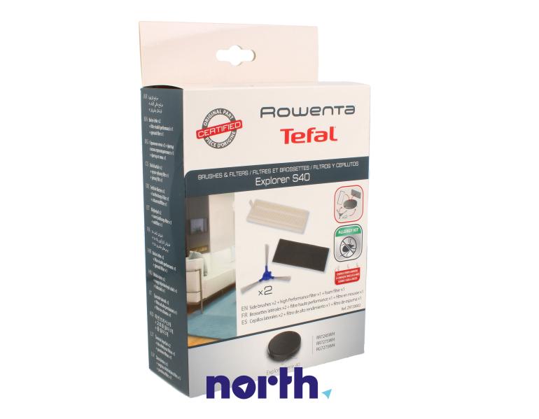 Zestaw szczotek bocznych + filtr do robota odkurzającego do Rowenta RR6976WH/NS0,1