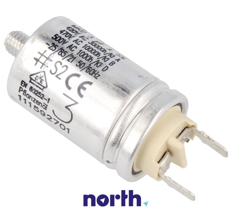 Kondensator rozruchowy do pompy myjącej do zmywarki do Electrolux ESL74300RO,0