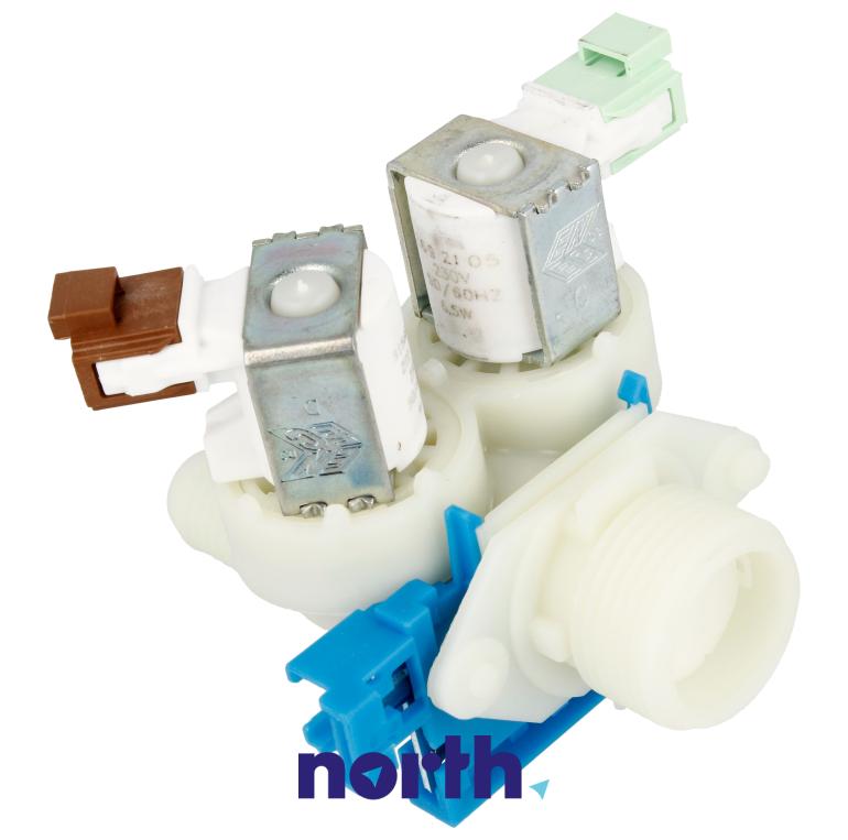 Elektrozawór podwójny do pralki Electrolux EW6F428WP,2