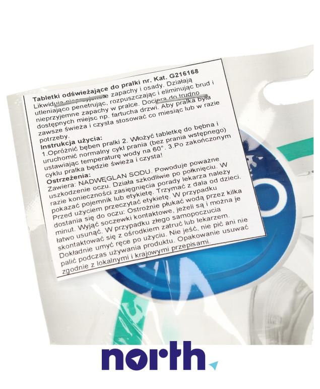 Odkamieniacz (tabletki) AFR301 do pralki Beko WMP 25120 120g,2